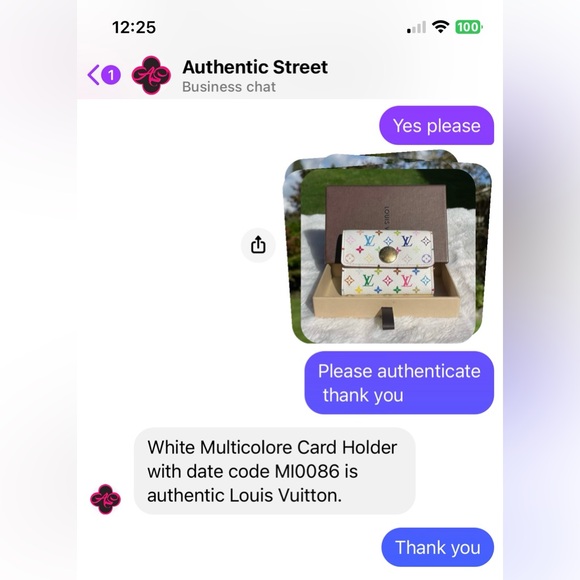 Lv multicolor card holder - Picture 13 of 15